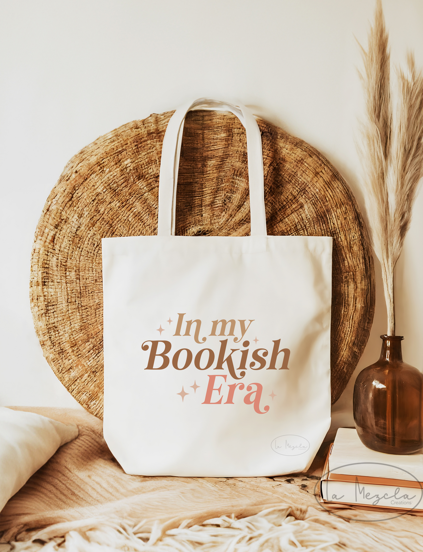 In My Bookish Era Tote, Bookish Era Tote Bag, Reusable Canvas Style Shopping Bag, Polyester Reusable Eco Friendly Tote